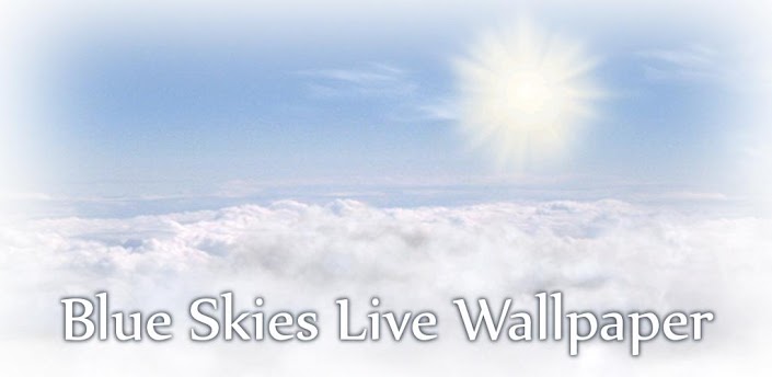 Blue Skies Free Live _Wallpaper